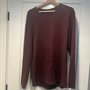 Men's Long Sleeve Brown Shirt